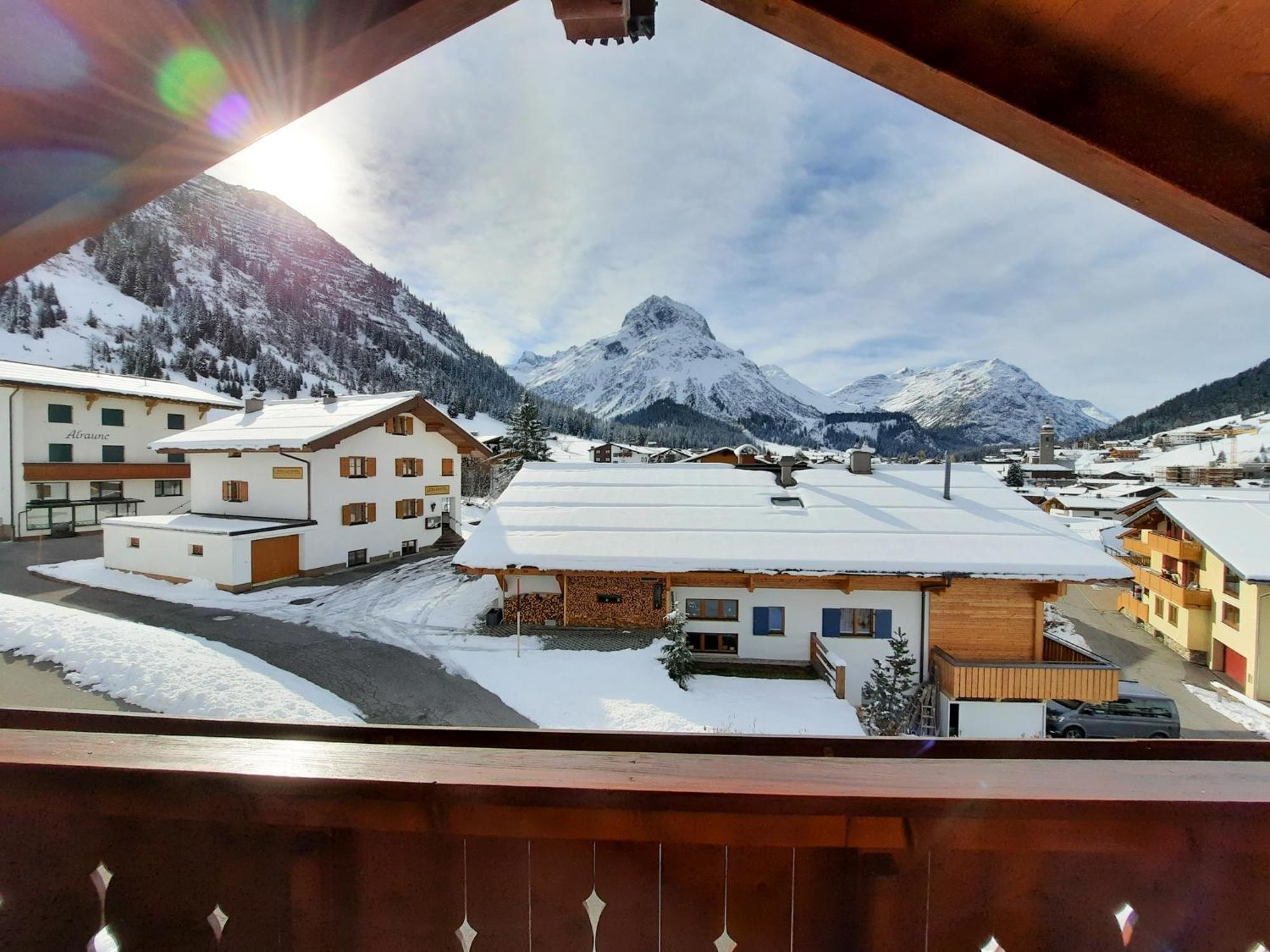 Ferienwohnung Haus Schroefler Lech am Arlberg Exterior foto