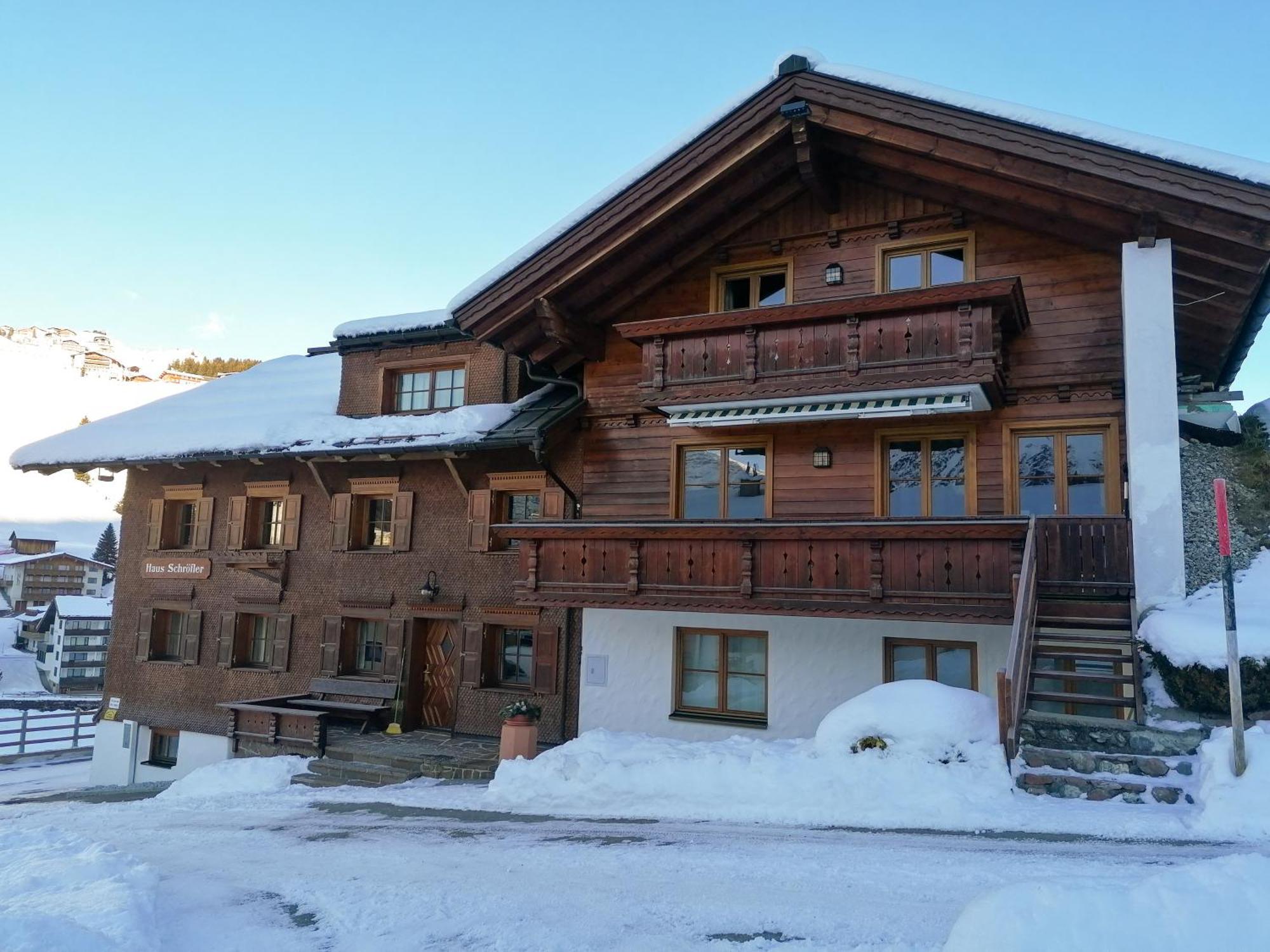 Ferienwohnung Haus Schroefler Lech am Arlberg Exterior foto